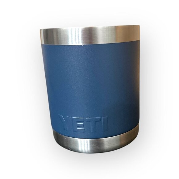 Yeti Rambler 10 Oz Stainless Steel Vacuum Insulated Tumbler Without Lid - Navy B - Picture 13 of 16